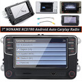 Android Auto Carplay Radio 7" NONAME RCD330 RCD780 RCD360PRO 3 Plus 187B Für VW
