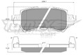 TOMEX Brakes Bremsbelagsatz, Scheibenbremse TX 17-26 für MAZDA