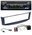 JVC CD USB Bluetooth DAB MP3 Autoradio für Smart ForTwo 450 blau ohne Metallscha