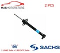 STOSSDAMPFER STOßDÄMPFER 2 STÜCK PAAR HINTEN SACHS 170 815 2PCS A NEU
