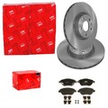 TRW BREMSSCHEIBEN 284mm + BELÄGE VORNE passend für FIAT 500L 351 ab Bj. 2012