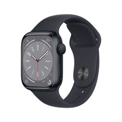 Apple Watch Series 8 GPS 41mm Aluminiumgehäuse Mitternacht iOS Smartwatch