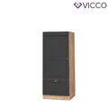 Mikrowellenschrank Küchenschrank Küchenmöbel Landhaus Fame-Line 60 cm Vicco