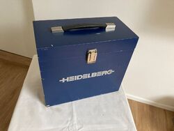 Heidelberg Holz transport Box Koffer