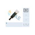 1x Bremslichtschalter FAE 24895 passend für MITSUBISHI NISSAN OPEL RENAULT
