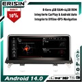 10.25" 64GB 8-Kern Android 14 Autoradio GPS Navi für BMW X5 E70 X6 E71 CCC DAB+