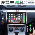 DAB+ 4+64GB Android 13 Carplay Autoradio GPS WiFi Für VW Passat B6 B7 CC Magotan