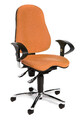 Drehstuhl Schreibtischstuhl Bürosessel Bürostuhl Topstar Sitness 10 orange