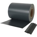 PVC Sichtschutzfolie Sichtschutzstreifen Garten Zaun 35m, Anthrazit