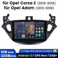Für Opel Adam Corsa E 9"Touchscreen Android13 Autoradio GPS Navigation Bluetooth