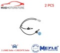 ABS SENSOR DREHZAHLFÜHLER PAAR HINTEN MEYLE 514 800 0027 2PCS A NEU