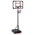 Basketballständer Basketballkorb 155-210cm höhenverstellbar mit 2 Rädern