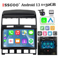 9" Android13 32G Autoradio Carplay Kamera Für VW TOUAREG 2003-10 GPS Navi FM SWC