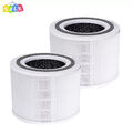 2x Ersatzfilterset HEPA-Filter Aktivkohle für Levoit Core 300 300S Luftreiniger
