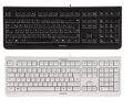 Tastatur Keyboard Cherry KC 1000 USB verkabelt Schwarz oder Grau QWERTZ deutsch