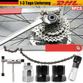 Kassetenabzieher Set Kettenpeitsche Zahnkranzabzieher für alle Shimano Kränze