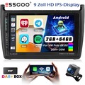 DAB 2+64G Android Apple Carplay Autoradio GPS KAM Für VW Polo 6R 6C 9N 2008-2015