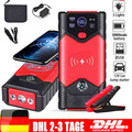 20000mAh Auto KFZ Starthilfe Jump Starter 1200A Ladegerät Booster Powerbank