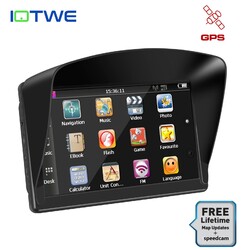 IOTWE 7" Zoll GPS Navi Navigation für Auto LKW PKW Navigationsgerät Mit EU Karte