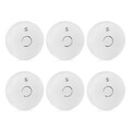 Smartwares FSM-11410 Rauchmelder 85 dB austauschbar Rauchwarnmelder [6ER]