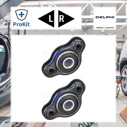 2x ORIGINAL® Delphi TD1865W Lagerung, Lenker