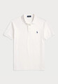 Polo Ralph Lauren Herren Weiß Klassisch Gesticktes Logo - 100% Baumwolle