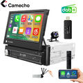 Mit DAB+ Android 13 7" Autoradio Navi Bluetooth WIFI USB FM AUX-in 1 Din Kamera