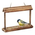 Vogelfutterhaus Holz zum Aufhängen HBT 235 x 32 x 75 cm Garten Vogelfutterspe...