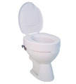 Drive Medical Toilettensitzerhöhung Ticco 2G - 10 cm hoch mit Deckel Farbe: Weiß