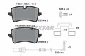 TEXTAR Bremsbelagsatz, Scheibenbremse 2521405 für AUDI