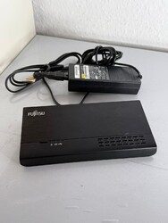 Fujitsu Port Replicator Model PR09 + Ohne USB C + 80W Fujitsu Netzteil