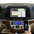 9'' Autoradio Für Hyundai Santa Fe 2 2006-2012 CarPlay WIFI NAVI GPS Radio RDS