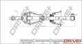 DR!VE+ ANTRIEBSWELLE 690mm VORNE LINKS passend für DACIA LOGAN SANDERO RENAULT L