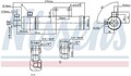 NISSENS 95287 Trockner, Klimaanlage für MAN,MERCEDES-BENZ