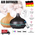 550ML Ultraschall Luftbefeuchter Aroma Diffuser Diffusor Humidifier 7 LED Licht