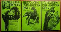 J.R.R. Tolkien -Der Herr der Ringe- Band 1-3 Sonderausgabe / Klett-Cotta`1979