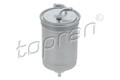 Kraftstofffilter TOPRAN 102 731 mit Wasserablassschraube Leitungsfilter für FORD