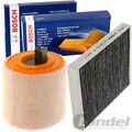 BOSCH FILTER INSPEKTIONSPAKET passend für OPEL ASTRA K 1.0+1.4+TURBO 90-200 PS