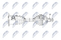 NTY Antriebswelle NPW-AU-071 für AUDI A6 C6 4F2 Avant 4F5 Allroad 4FH TDI TFSI