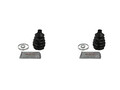 2 x Abdeckung der Antriebswelle HART für OPEL ASTRA G, ASTRA G Furgon/kombi