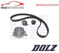 ZAHNRIEMEN-SATZ KIT SET + WASSERPUMPE DOLZ KD086 P FÜR ALFA ROMEO 156,147,145