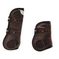 Eskadron Gamaschen FLEXISOFT AIR TON-IN-TON dark brown vorne, hinten oder Set