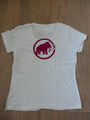 T Shirt Mammut Gr. XL weiß mit Mammut Aufdruck