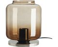Briloner Tischleuchte Nachttischleuchte Beistelllampe 1xE27 bis max. 40W, braun