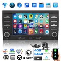 DAB+DVR+KAM Android 14 Autoradio GPS CarPlay APPLE NAVI DAB+ Für Porsche Cayenne