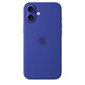 APPLE Silikon Case mit MagSafe, Backcover, Apple, iPhone 16 Plus, Ultramarin