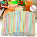Flexible Trinkhalme Strohhalme in Verschiedenen bunten Farben 500，2000 pcs