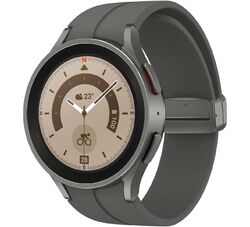 SAMSUNG Galaxy Watch5 Pro R925, Smartwatch (grau, 45 mm, LTE)