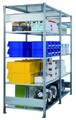 Anbauregal, Fachbodenregal Stecksystem MULTIplus150, 3000 x 750 x 300 mm