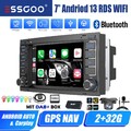 Android 13 DAB+ Carplay Autoradio GPS KAM Für VW T5 Multivan Touareg Transporter